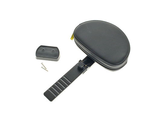 Renegade Low Driver's Backrest. Fits Saddlemen Low Solo Seat on CVO Touring 2023up & Street Glide & Road Glide 2024up