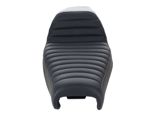 Step-Up Tuck & Roll Dual Seat. Fits Sportster 2004-2021 with 3.3 Gallon Fuel Tank.