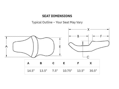 Roadsofa LS Dual Seat with Black Double Diamond Lattice Stitch. Fits Softail Street Bob 2018up & Standard 2020-2024