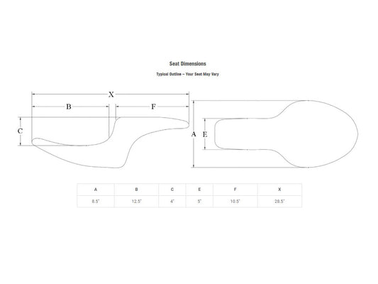 Profiler LS Dual Seat. Fits Softail 1984-1999.