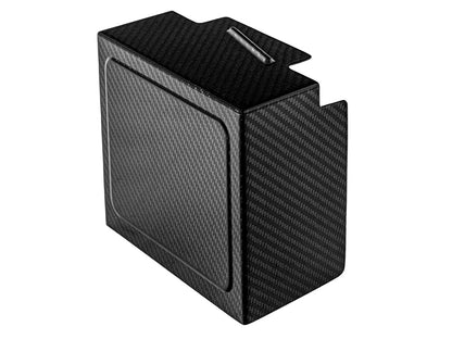 Carbon Battery Side Cover - Gloss Finish. Fits Dyna 1997-2005