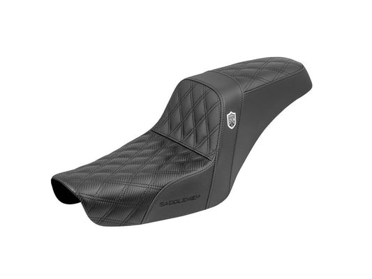 Step-Up San Diego Customs Pro Series Gripper Dual Seat. Fits Dyna 1996-2003