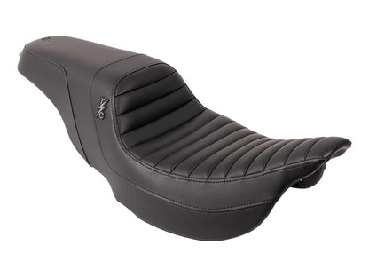 Thrashin X Saddlemen Step-Up Tuck & Roll Dual Seat. Fits Most Touring 2008-2024