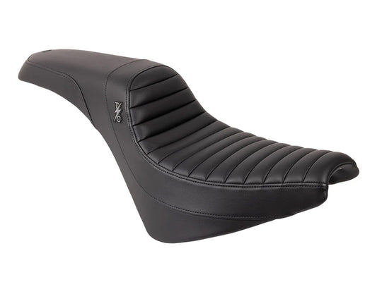 Thrashin X Saddlemen Step-Up Tuck & Roll Dual Seat. Fits Softail Street Bob 2018up & Standard 2020up