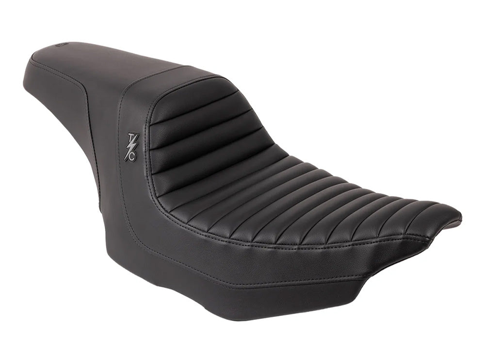 Thrashin X Saddlemen Step-Up Tuck & Roll Dual Seat. Fits CVO Touring 2023up, Street Glide & Road Glide 2024up, Touring 2025up