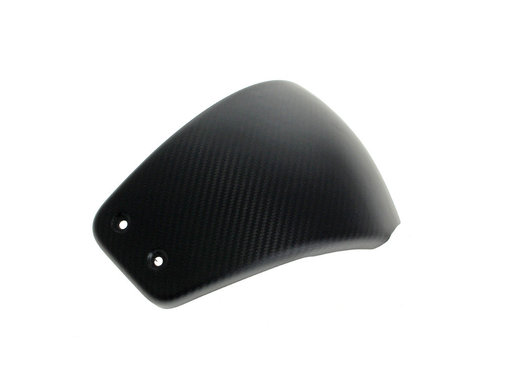 Left Hand Side Carbon Side Cover - Matte Finish. Fits Softail 2018-2024 without Remote Preload Adjuster