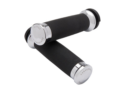 Handgrips - Chrome. Fits Big Twin 2008-2024 with Throttle-by-Wire