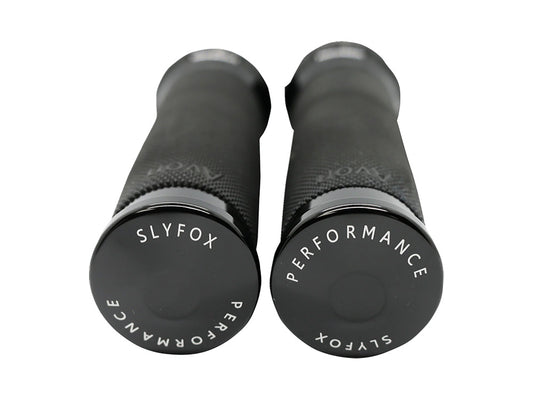 Handgrips - Black. Fits H-D with Throttle Cable