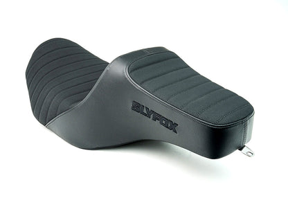 Highnoon Tuck N Roll Dual Seat. Fits CVO Touring 2023up, Street Glide & Road Glide 2024up, Touring 2025up