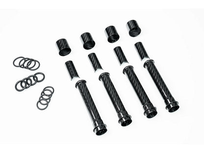 Carbon Fiber Pushrod Cover Kit. Fits Milwaukee-Eight 2017up