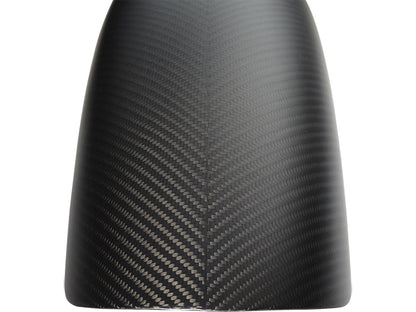 Shorty Carbon Front Fender - Matte Finish. Fits Most Touring 2014-2024 with 19in. Front Wheel