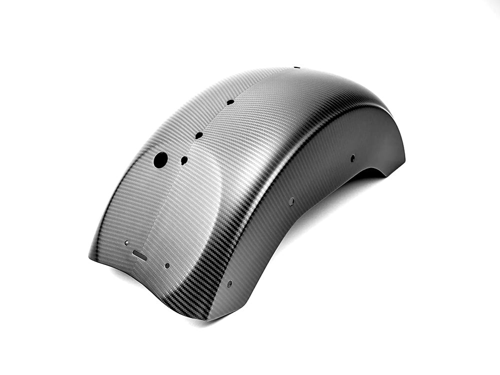 Carbon Rear Fender - Matte Finish. Fits Softail Low Rider 2018-2020, Low Rider S 2020up & Low Rider ST 2022up