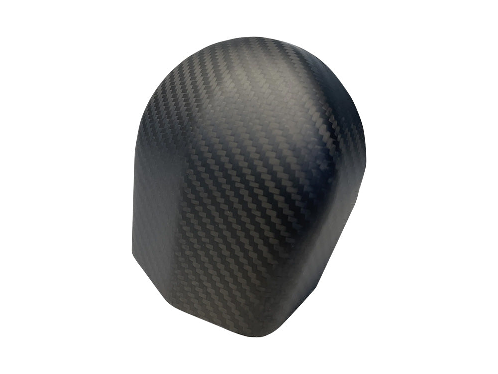 Carbon Horn Cover - Matte Finish. Fits Softail 1993-2017, Dyna 1993-2017, Touring 1993-2016 & Sportster 1993-2021