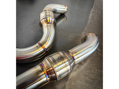 2-into-1 4.5in. Big Bore Exhaust With ProFlo Headers - Stainless Steel. Fits Touring 2017up