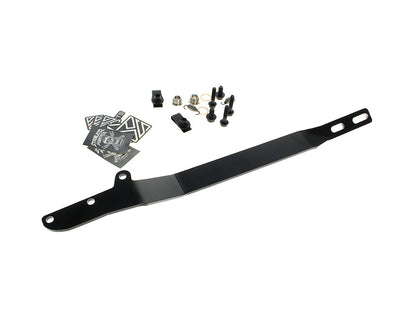 2-into-1 Elsinore Mid Length Exhaust - Black Onyx. Fits Touring 2017up