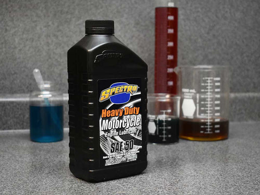 Heavy Duty Engine Oil. 50w 1 Quart Bottle (946ml). Fits H-D Pre 1984.