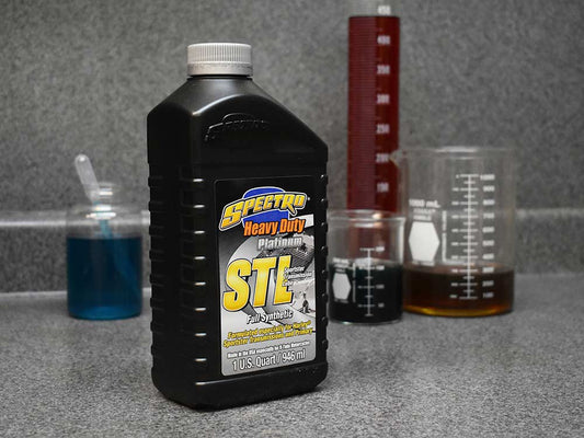 Heavy Duty Platinum Full Synthetic Sportster Transmission/Primary Oil. 74w140 1 Quart Bottle (946ml). Fits Sportster 1973-2021.