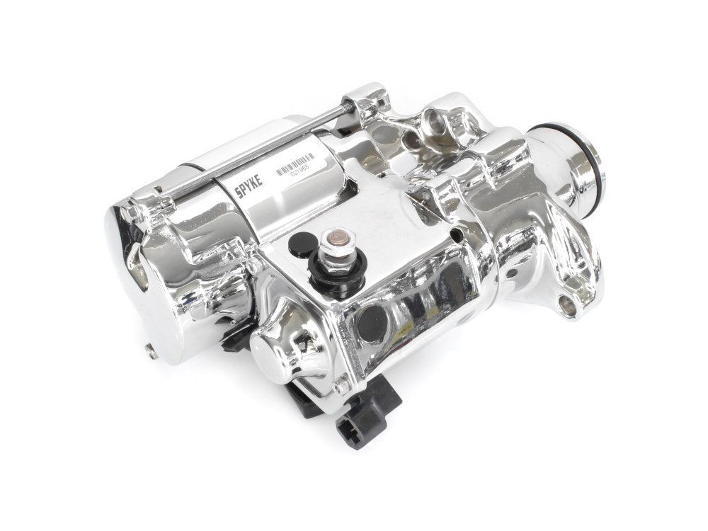 1.4kw Starter Motor - Chrome. Fits Softail 2007-2017, Dyna 2006-2017 & Touring 2007-2016.