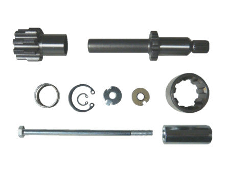 Starter Jackshaft Assembly with 9 Tooth Pinion Gear For OEM 66 Tooth Starter Ring. Fits Big Twin Models 1989-1993.