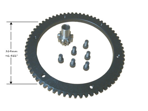 66T Starter Ring Gear Kit. Fits Big Twin 1994-1997.