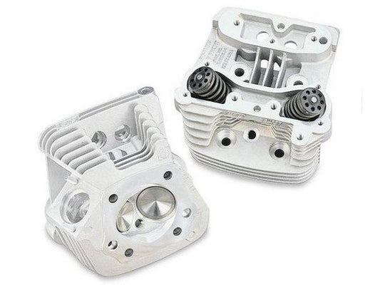 76cc Cylinder Head Kit - Silver. Fits Big Twin 1986-1999.