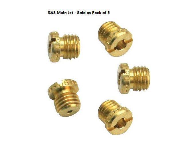 .066in. Main Jet - Pack of 5. Fits S&S Super E, G, D & B Carburettors.