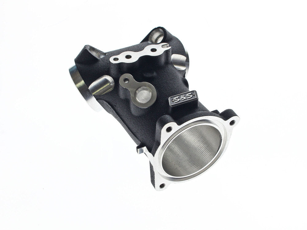 Premium 55mm CNC Ported Performance Intake Manifold - Black. Fits Fits Softail 2018-2024 & Most Touring 2017-2024