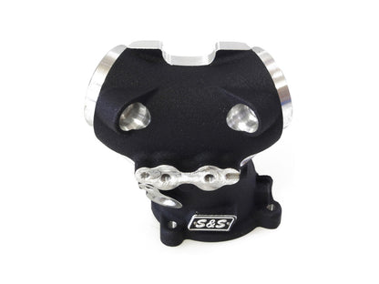 55mm Performance Intake Manifold - Black. Fits Softail 2018-2024 & Most Touring 2017-2024