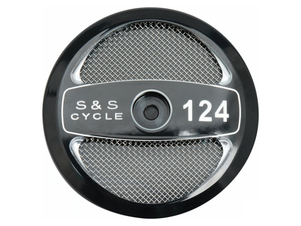 124ci Displacement Air Filter Cover - Black.