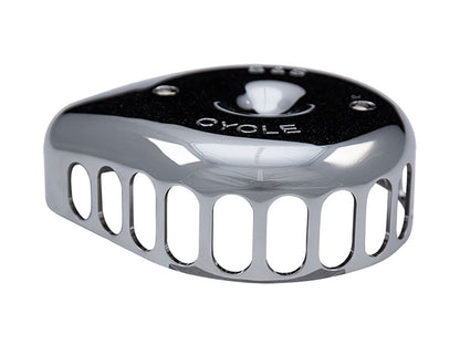 Mini Teardrop Air Cleaner Kit - Chrome. Fits Sportster 1991-2006 with CV Carburettor.