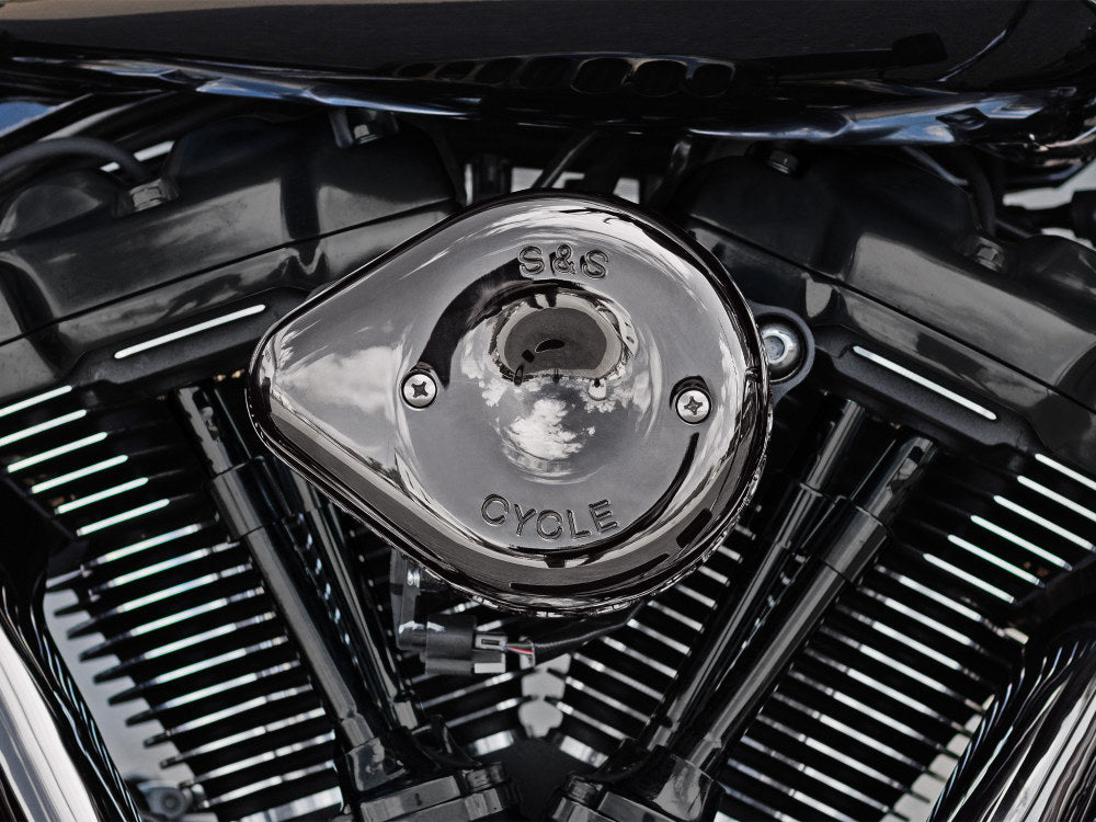 Mini Teardrop Air Cleaner Kit - Lava. Fits Touring 2017-2024 & Softail 2018-2024