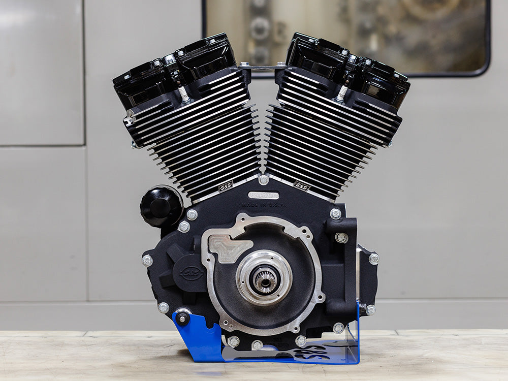 136ci Milwaukee Eight Engine - Black Edition. Fits Softail 2018-2024