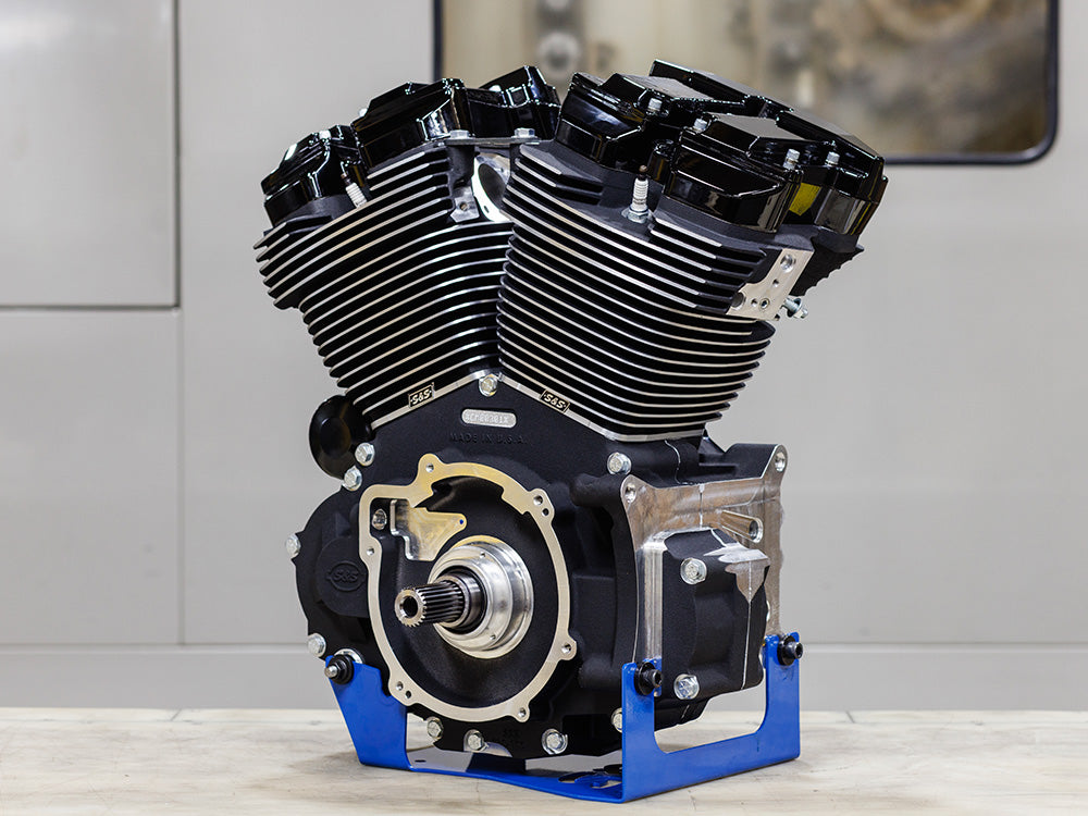 136ci Milwaukee Eight Engine - Black Edition. Fits Softail 2018-2024