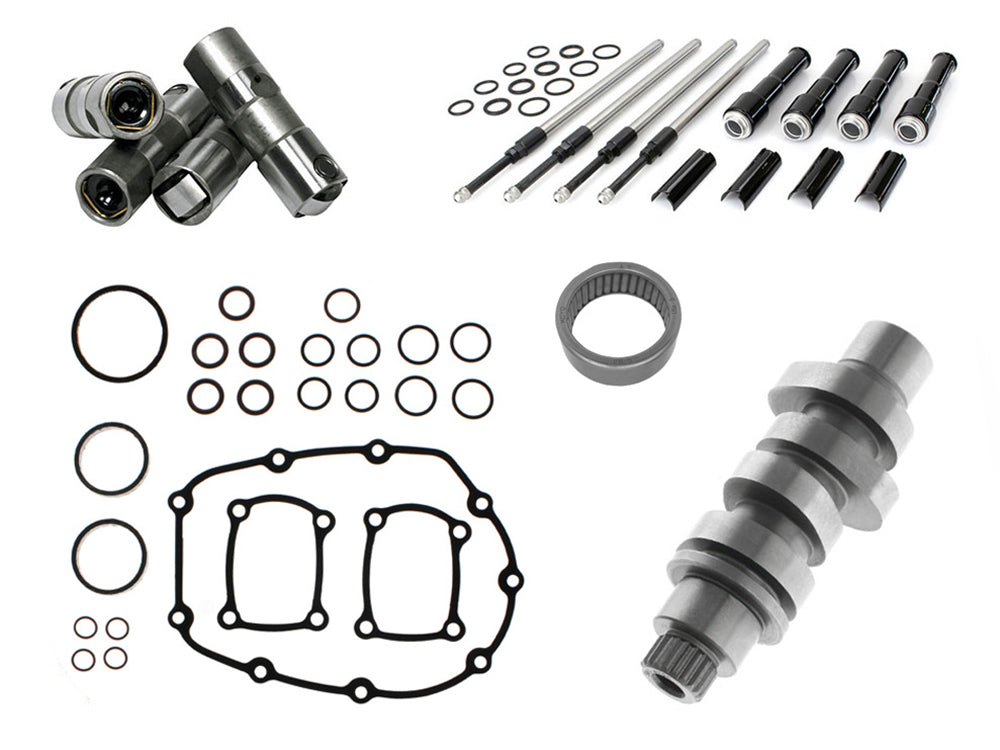S&S 475C Performance Cam Kit - Black Pushrods. Fits Milwaukee-Eight 2017up