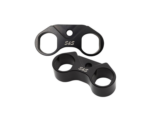 Lifter Cuffs - Black. Fits Sportster 2006-2021