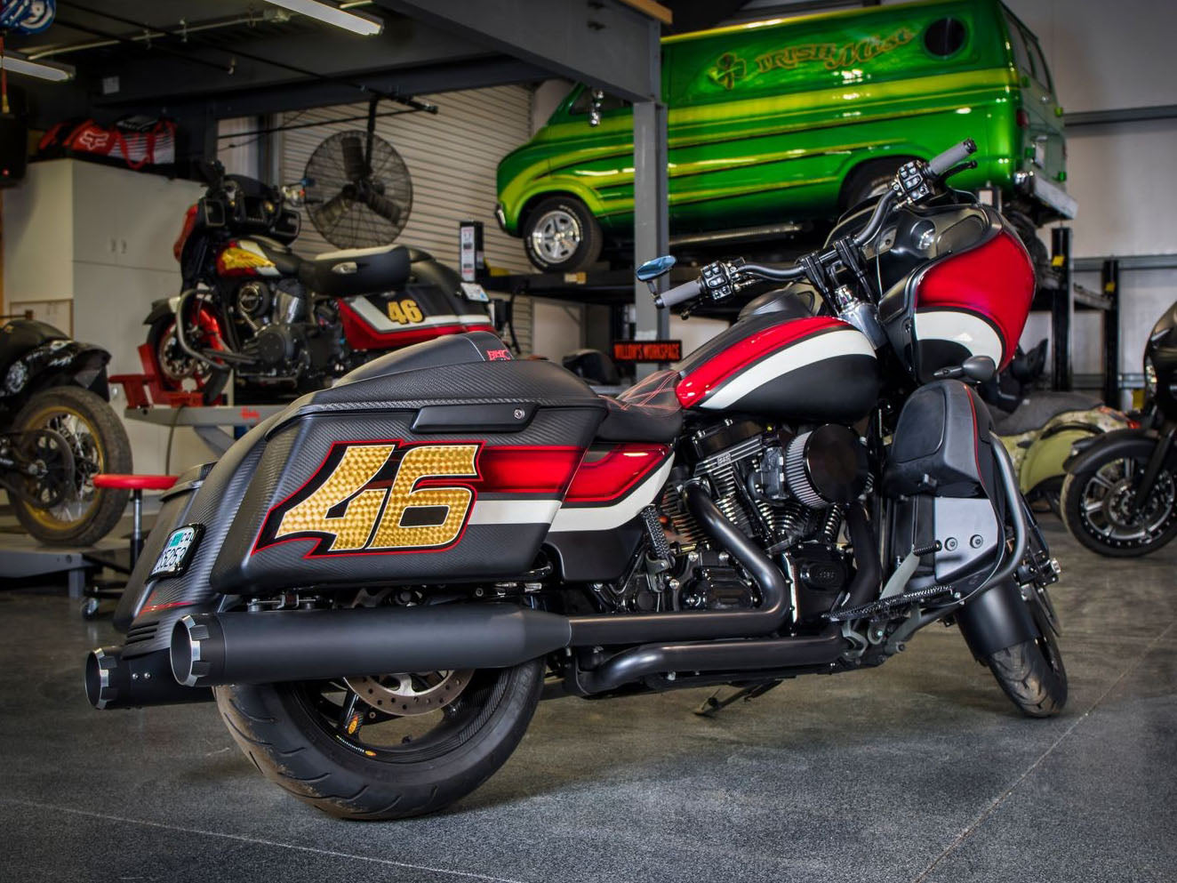 4-1/2in. Mk45 Slip-On Mufflers - Black with Black Thruster End Caps. Fits Touring 2017up.