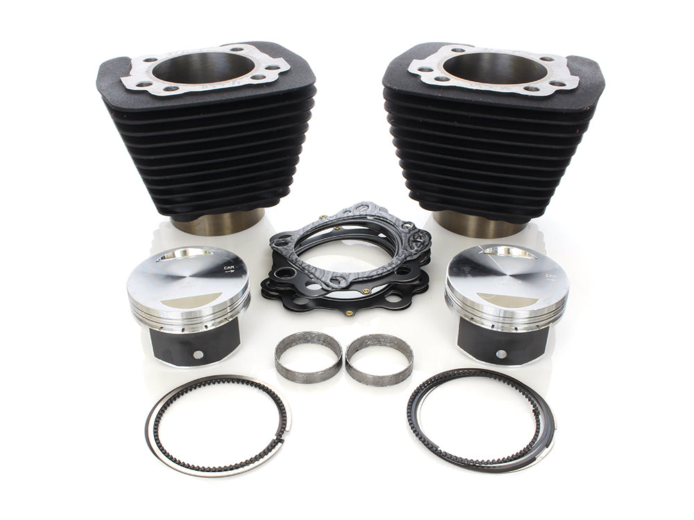 1250cc Big Bore Kit - Black. Fits Sportster 1986-2021