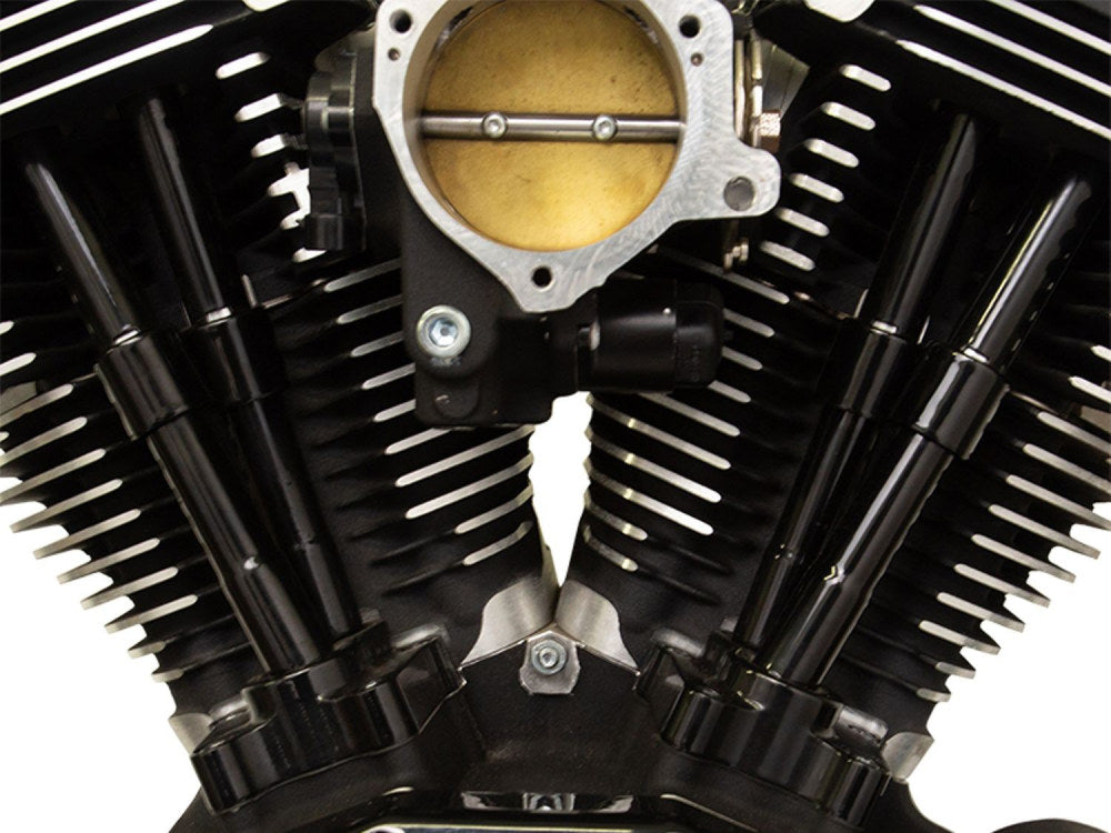 Quickee Adjustable Pushrod Kit - Black. Fits Twin Cam 1999-2017.