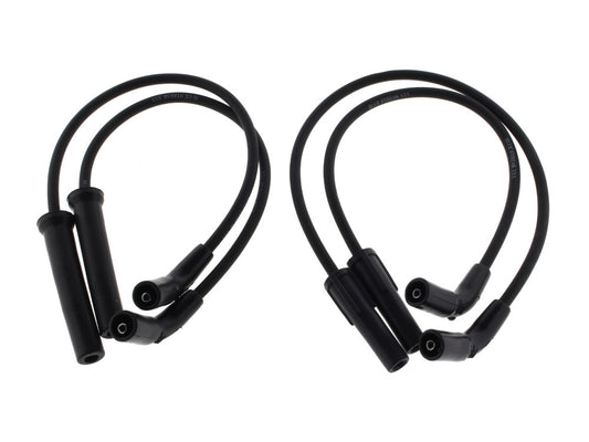 Spark Plug Wire Set - Black. Fits Sportster 1200S 1998-2003.
