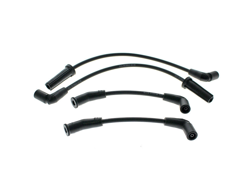 Spark Plug Wire Set - Black. Fits Softail 2018up.