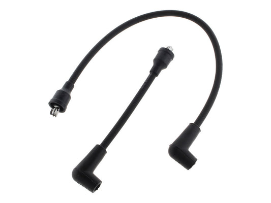 Spark Plug Wire Set - Black. Fits Softail 1984-1999, Dyna 1991-1998, Sportster 1971-1985 & 4Spd Big Twins 1985-1986.