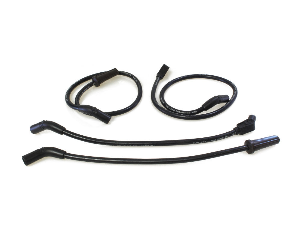 10.4mm Spark Plug Wire Set - Black. Fits Touring 2017up.