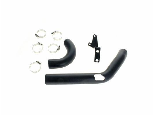 Megaphone Gen II 2-into-1 Exhaust - Black. Fits Touring 2017up