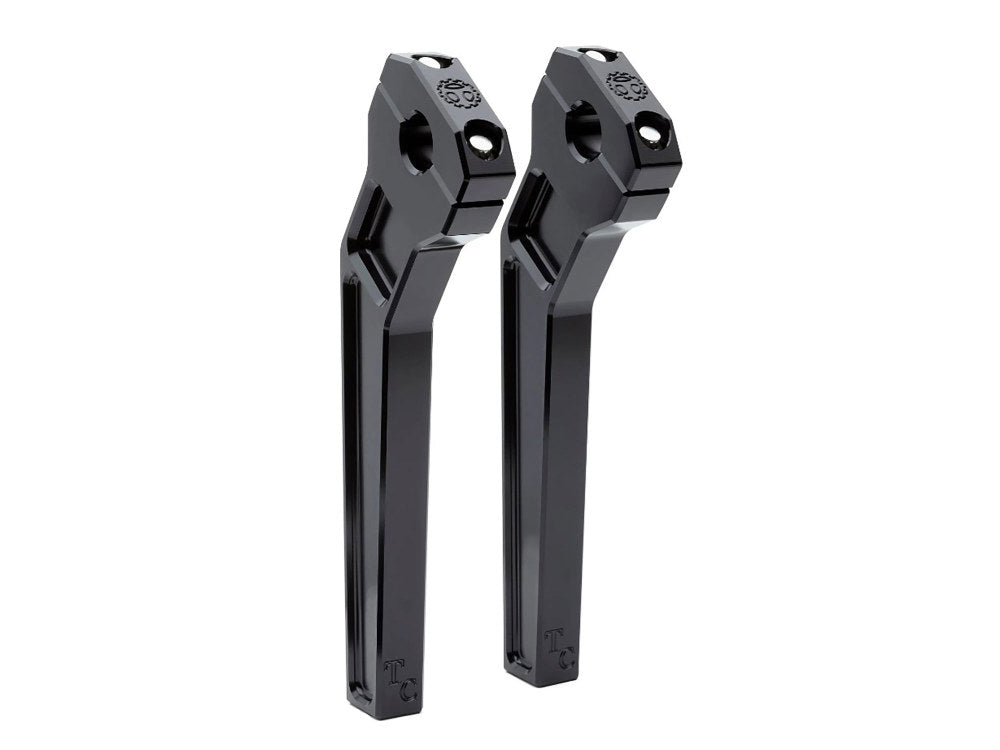 10in. Pullback Two Piece Riser Kit - Black. Fits 1-1/8in. Handlebar.