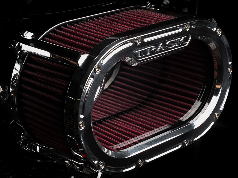 Big Papi Air Cleaner Kit - Chrome. Fits Touring 2017-2024 & Softail 2018-2024