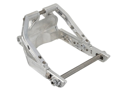 Billet Swing Arm - Raw Machine Finish. Fits Softail 2018up.
