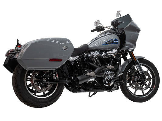 Big Sexy Performance 2-into-1 Exhaust - Black. Fits Heritage Classic and Low Rider ST 2025up