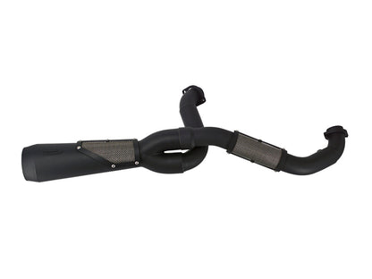 Big Sexy Performance 2-into-1 Exhaust - Black. Fits Heritage Classic and Low Rider ST 2025up