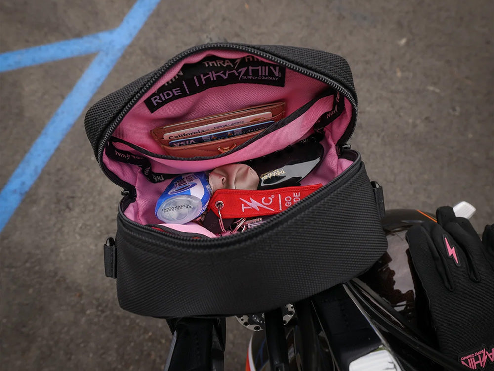 Crossbody HandleBar Bag - Pink