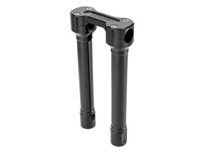 10in. Hole Shot Risers - Black. Fits 1in. Handlebar